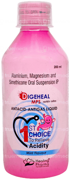Digeheal Mps Mint Flavour Suspension 200Ml